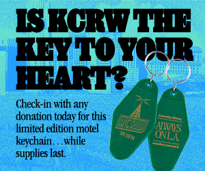 KCRW Motel Keychain